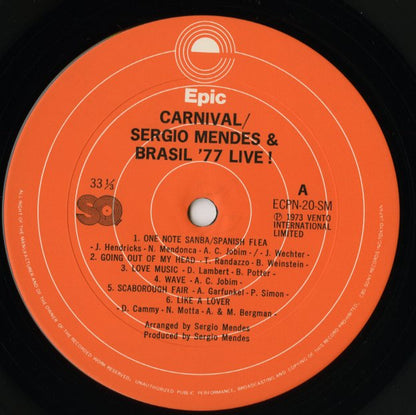 Sergio Mendes & Brasil '77 / Carnival (ECPN-20-SM)