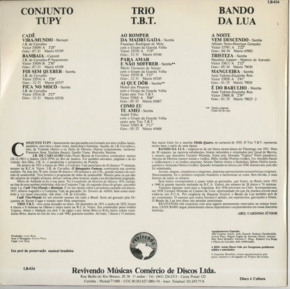Conjunto Tupy / Trio T.B.T. / Bando Da Lua / Cade Vira-Mundo (LB-034)