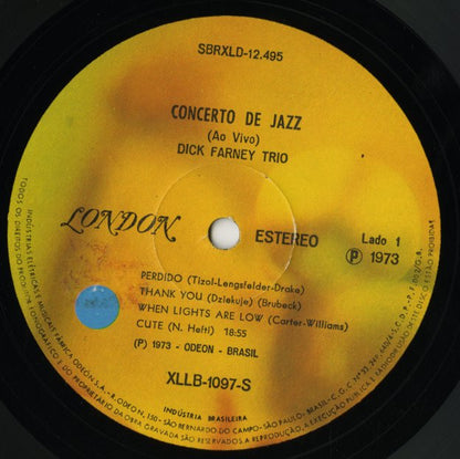 Dick Farney / ディック・ファルネイ / Concerto De Jazz (XLLB 1097-S)