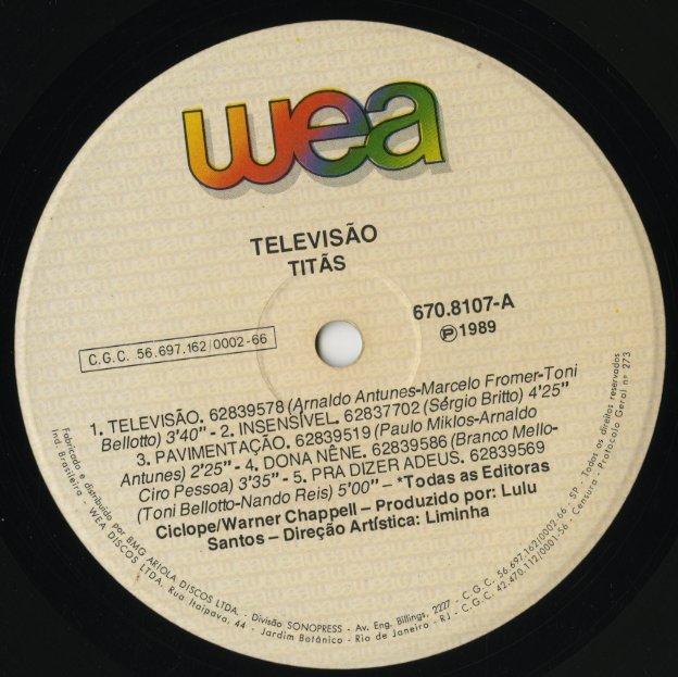 Titas / Televisao (00742)