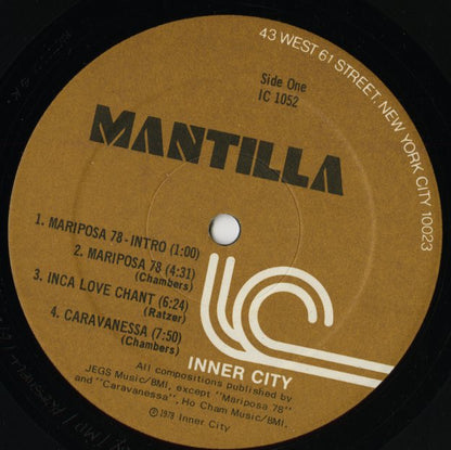 Ray Mantilla / レイ・マンティラ / Mantilla (1052)