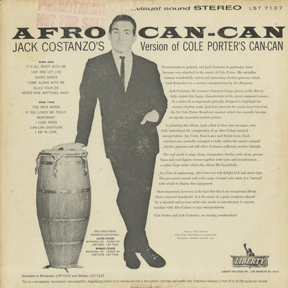 Jack Costanzo / ジャック・コスタンツォ / Afro Can Can (LST7137)