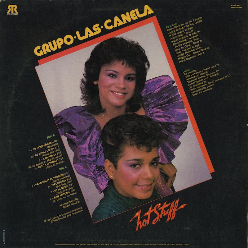 Grupo Las Canela / グルーポ・ラス・カネラ / Hot Stuff (RCSLP 904)