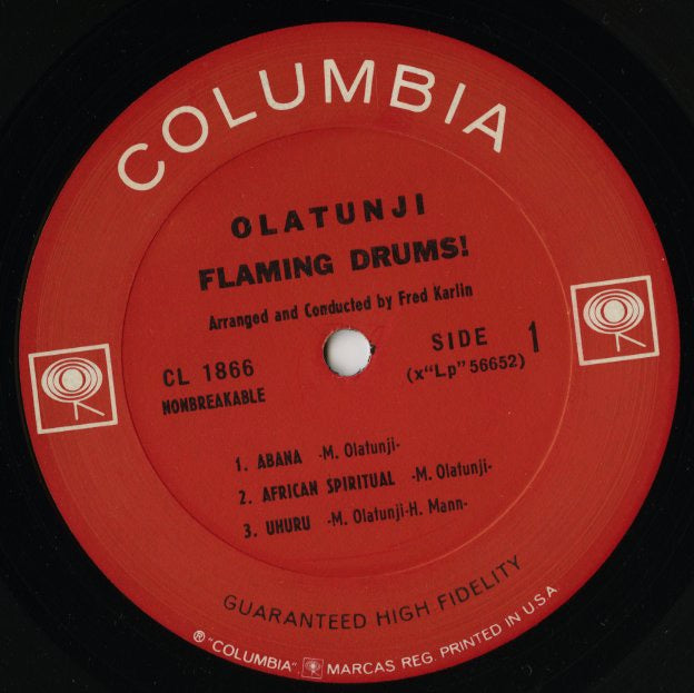 Olatunji / オラツンジ / Flaming Drums! (CS 8666)