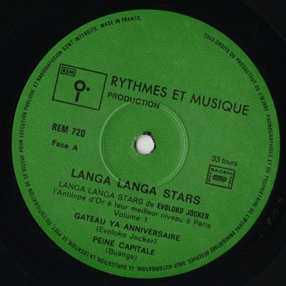 Langa Langa Stars / ランガ・ランガ・スターズ / Vol.1 (REM 720)