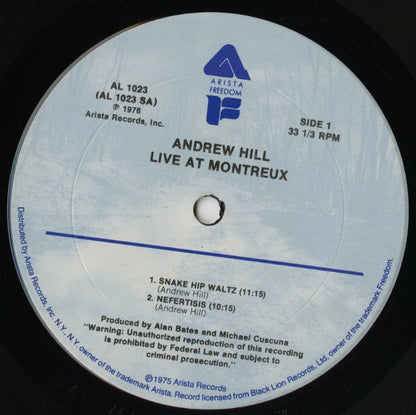 Andrew Hill / アンドリュー・ヒル / Live At Montreux (AL 1023)