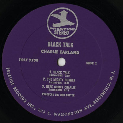 Charles Earland / チャールズ・アーランド / Black Talk! (7758)