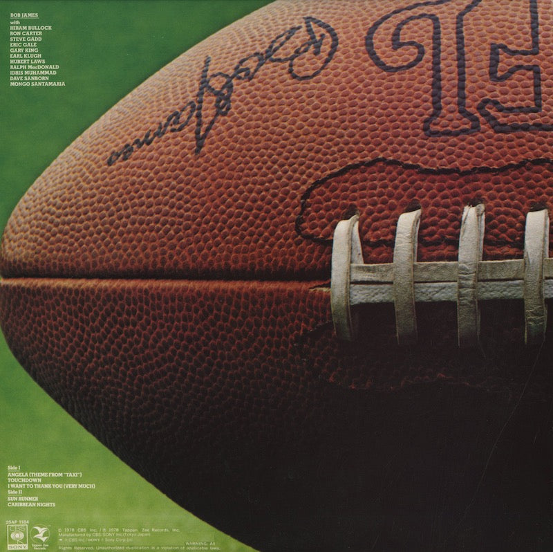 Bob James / ボブ・ジェームス / Touchdown - master sound (25AP1184