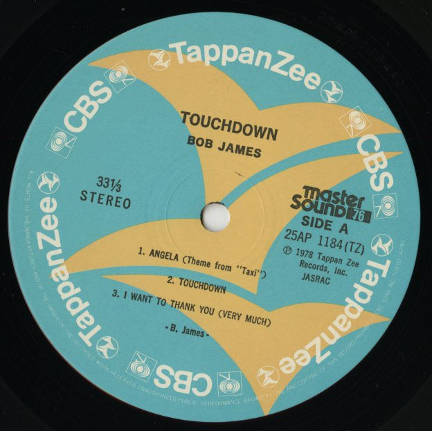 Bob James / ボブ・ジェームス / Touchdown - master sound (25AP1184 