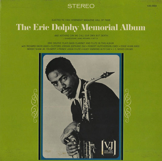 Eric Dolphy / エリック・ドルフィ / The Eric Dolphy Memorial Album (VJLP-2503)