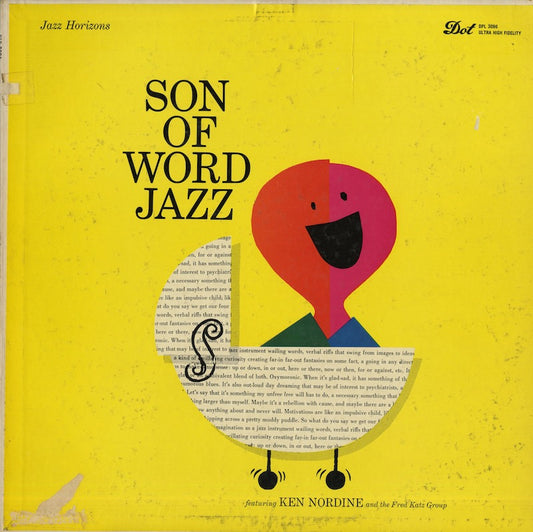 Ken Nordine / ケン・ノーディン / Son Of Word Jazz (DLP 3096)
