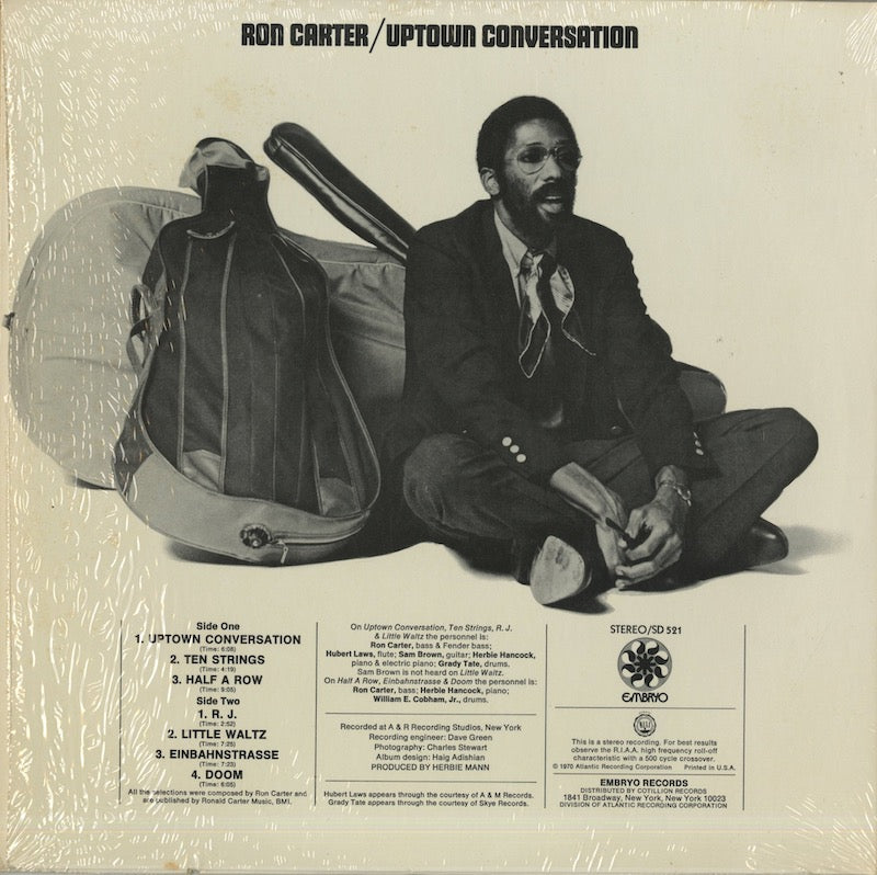 Ron Carter / ロン・カーター / Uptown Conversation (SD 521)