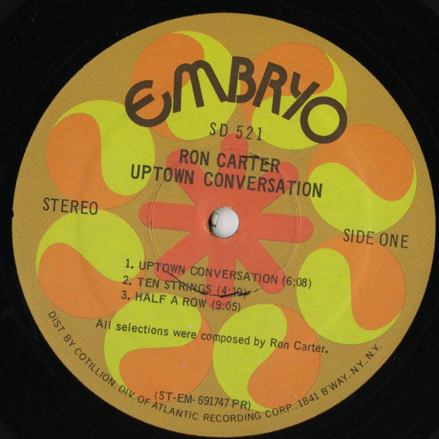 Ron Carter / ロン・カーター / Uptown Conversation (SD 521)