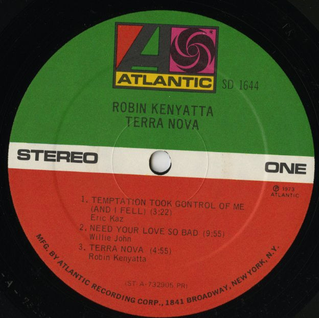 Robin Kenyatta / ロビン・ケニアッタ / Terra Nova (SD1644)