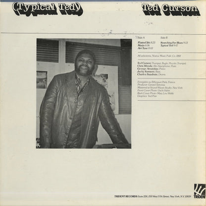 Ted Curson / テッド・カーソン / Typical Ted (TRS-503)