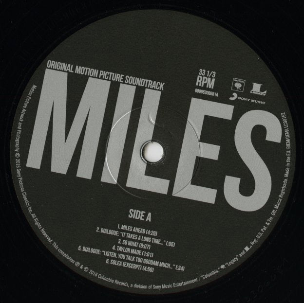 Miles Davis / Miles Ahead -Original Sound Track (88985306681)