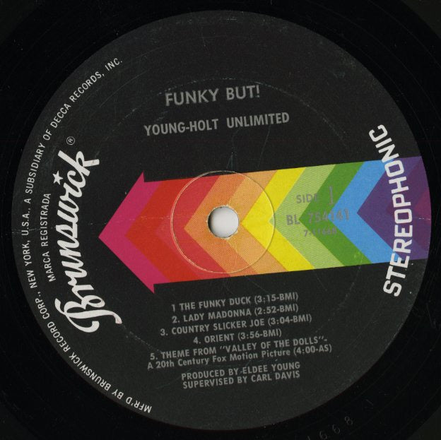 Young Holt Unlimited / ヤング・ホルト・アンリミテッド / Funky But! (BL 754141)