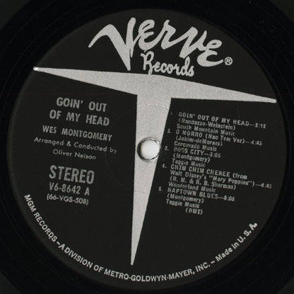 Wes Montgomery / ウェス・モンゴメリー / Goin' Out of My Head (V6 8642)