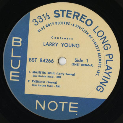 Larry Young / ラリー・ヤング / Contrasts (BST 84266)