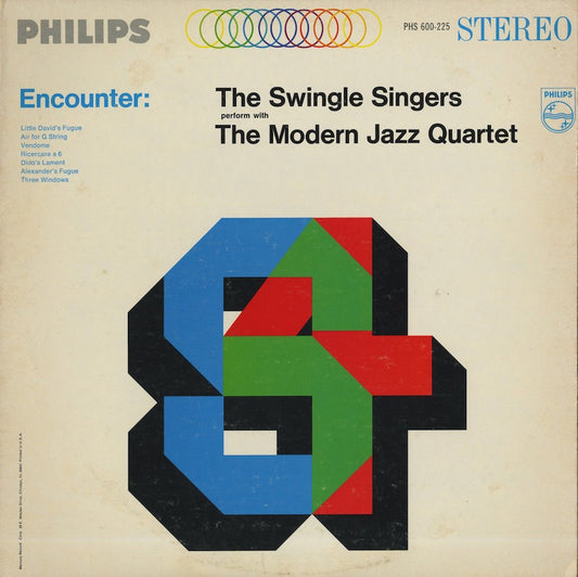 The Swingle Singers / The Modern Jazz Quartet / スウィングル・シンガーズ モダン・ジャズ・カルテット / Encounter (PHM 200-225)