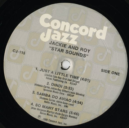 Jackie And Roy / ジャッキー＆ロイ / Star Sounds (CJ-115)