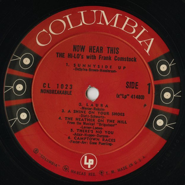The Hi-Lo's / ハイローズ / Now Hear This (CL1023)