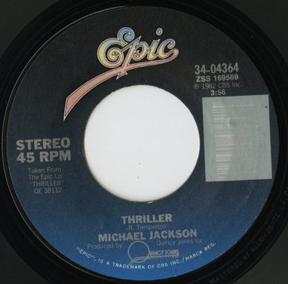 Michael Jackson / マイケル・ジャクソン / Thriller / Can't Get Outta The Rain -7 ( 34-04364 )