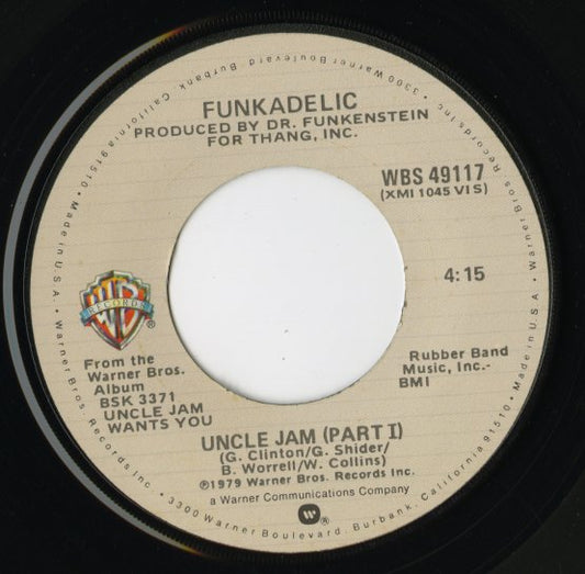 Funkadelic / ファンカデリック / Uncle Jam (part1&2) -7 ( WBS49117 )