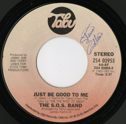 The S.O.S. Band / Just Be Good To Me -7 ( ZS4 03955 )