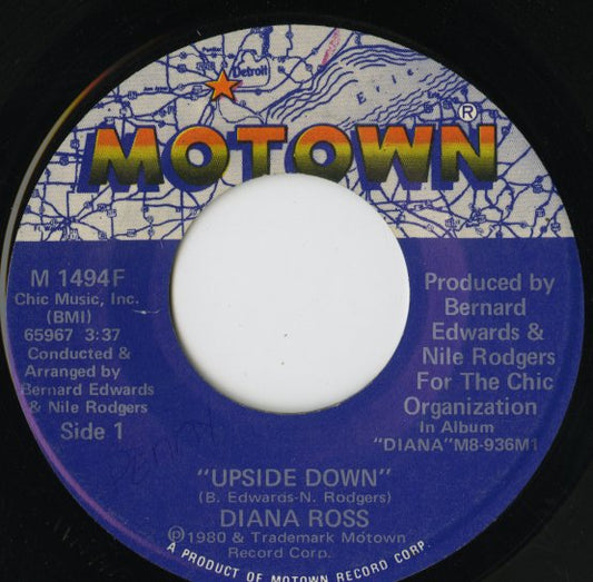 Diana Ross / ダイアナ・ロス / Upside Down / Friend To Friend -7 ( M 1494F )