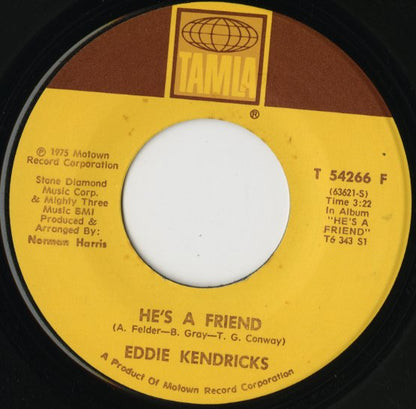 Eddie Kendricks / エディ・ケンドリックス / He’s A Friend / All Of My Love -7 ( T 54266F )