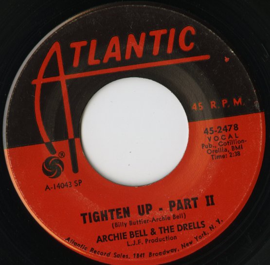 Archie Bell & The Drells / アーチー・ベル＆ザ・ドレルズ / Tighten Up -7 ( 45-2478 )