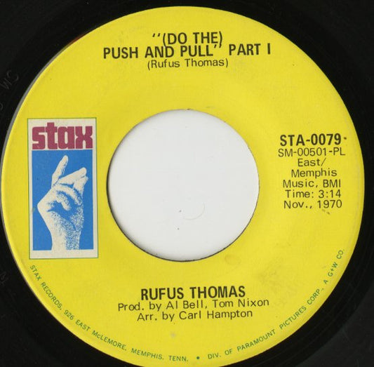 Rufus Thomas / ルーファス・トーマス / (Do The) Push And Pull -7 ( STA0079 )