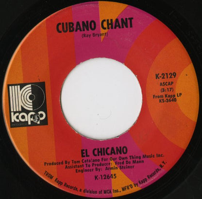 El Chicano / エル・チカノ / Cubano Chant / Viva La Raza -7 ( K2129 )