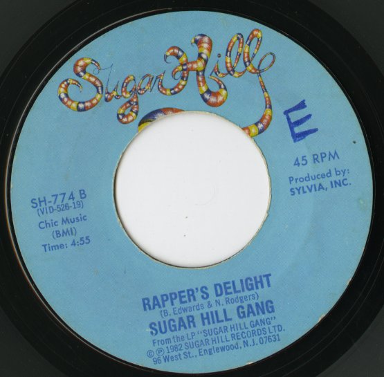 Sugar Hill Gang / シュガーヒル・ギャング / Apache / Rapper's Delight -7 ( SH774 )