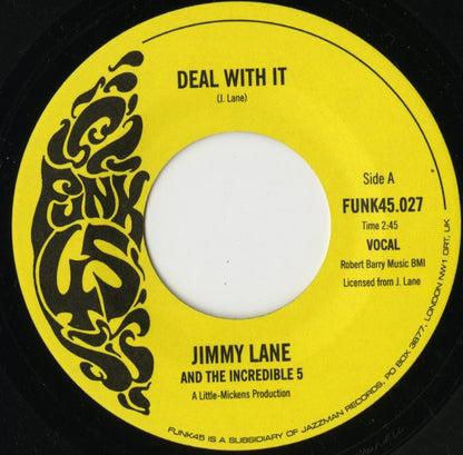 Jimmy Lane / ジミー・レーン / Deal With It / What Kind Of Man -7 ( FUNK45 027-7 )