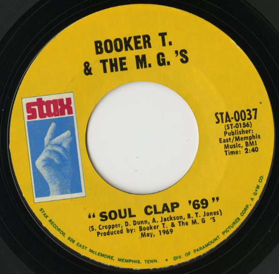 Booker T. & The MG's / Mrs. Robinson / Soul Clap '69 -7  ( STA 0037 )