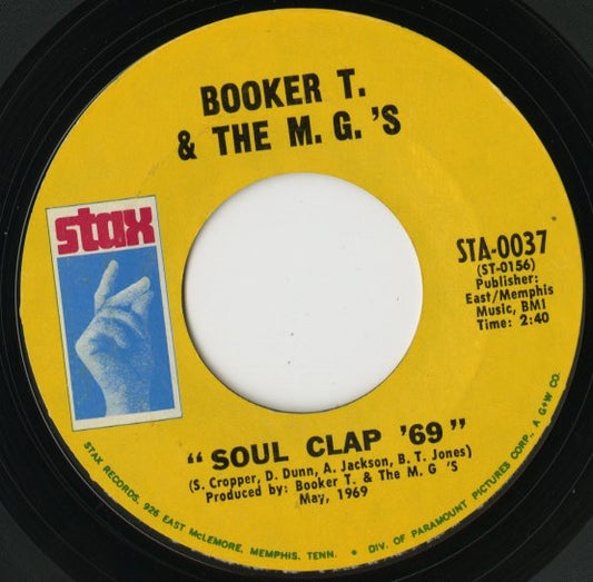 Booker T. & The MG's / Mrs. Robinson / Soul Clap '69 -7  ( STA 0037 )