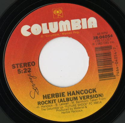 Herbie Hancock / ハービー・ハンコック / Rockit -7 ( 38-04054 )