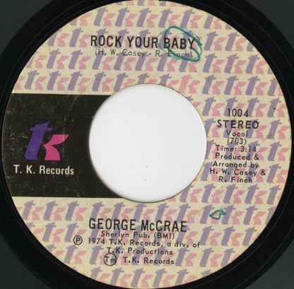 George McCrae / ジョージ・マクレー / Rock Your Baby (part1&2) -7 ( 1004 )