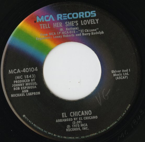 El Chicano / エル・チカノ / Tell Her She's Lovely -7 ( MCA40104 )