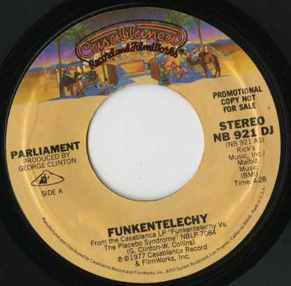 Parliament / パーラメント / Funkentelechy - 7 ( NB 921 DJ )