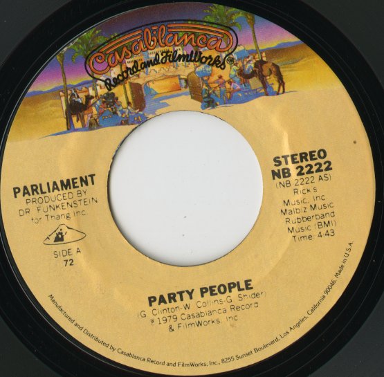 Parliament / パーラメント / Party People -7 ( NB2222 )
