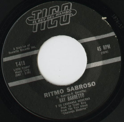 Ray Barretto / レイ・バレット / El Watusi / Ritmo Sabroso -7 ( T-419 )