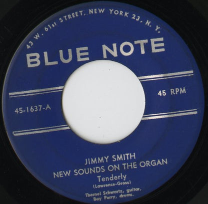 Jimmy Smith / ジミー・スミス / Tenderly / Joy -7 ( 45-1637 )
