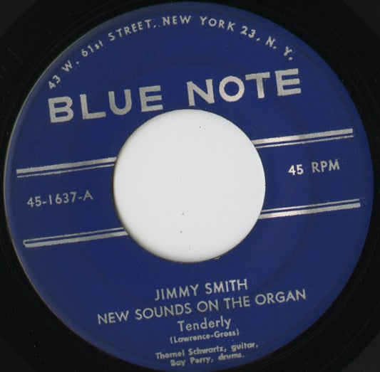 Jimmy Smith / ジミー・スミス / Tenderly / Joy -7 ( 45-1637 )