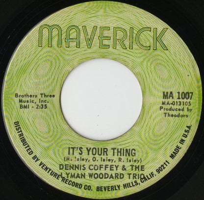 Dennis Coffey & The Lyman Woodard Trio / デニス・コフィ / It's Your Thing -7 ( MA 1007 )