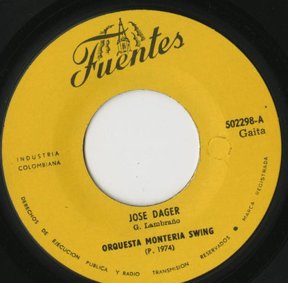 Orquesta Monteria Swing / Jose Dager / El Yeri Yeri -7 ( 502298 )
