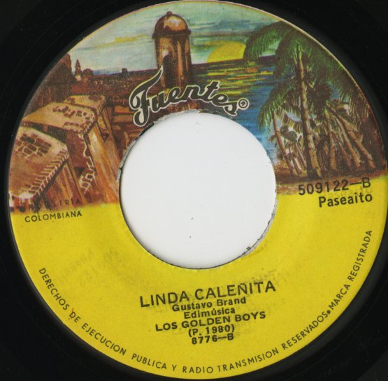 Los Golden Boys / San Andres , Roncador Y Quitasueno / Linda Calenita -7 ( 509122 )