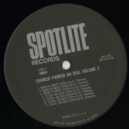 Charlie Parker / チャーリー・パーカー / On Dial Volume 2 (SGD 81)